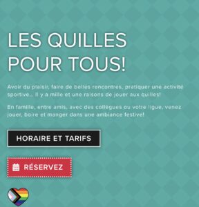 Les quilles pour tous