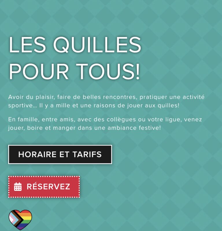 Les quilles pour tous