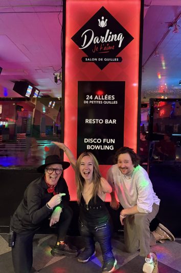 Charlie Rousseau et Jacques Poulin-Denis